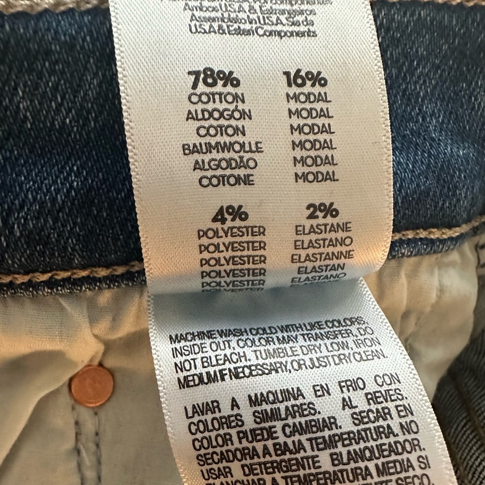 NWT mother blue jeans - Picture 10 of 10
